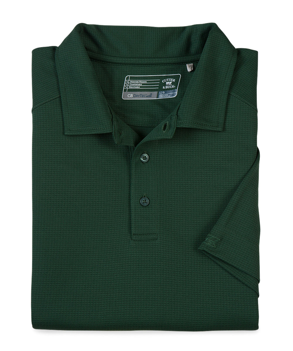 Cutter &amp; Buck Drytec Solid Jacquard Polo Shirt