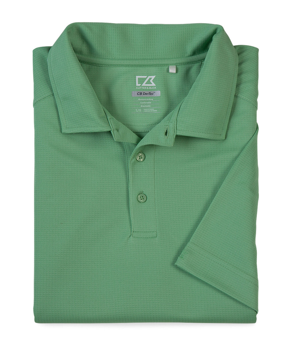 Cutter &amp; Buck Drytec Solid Jacquard Polo Shirt