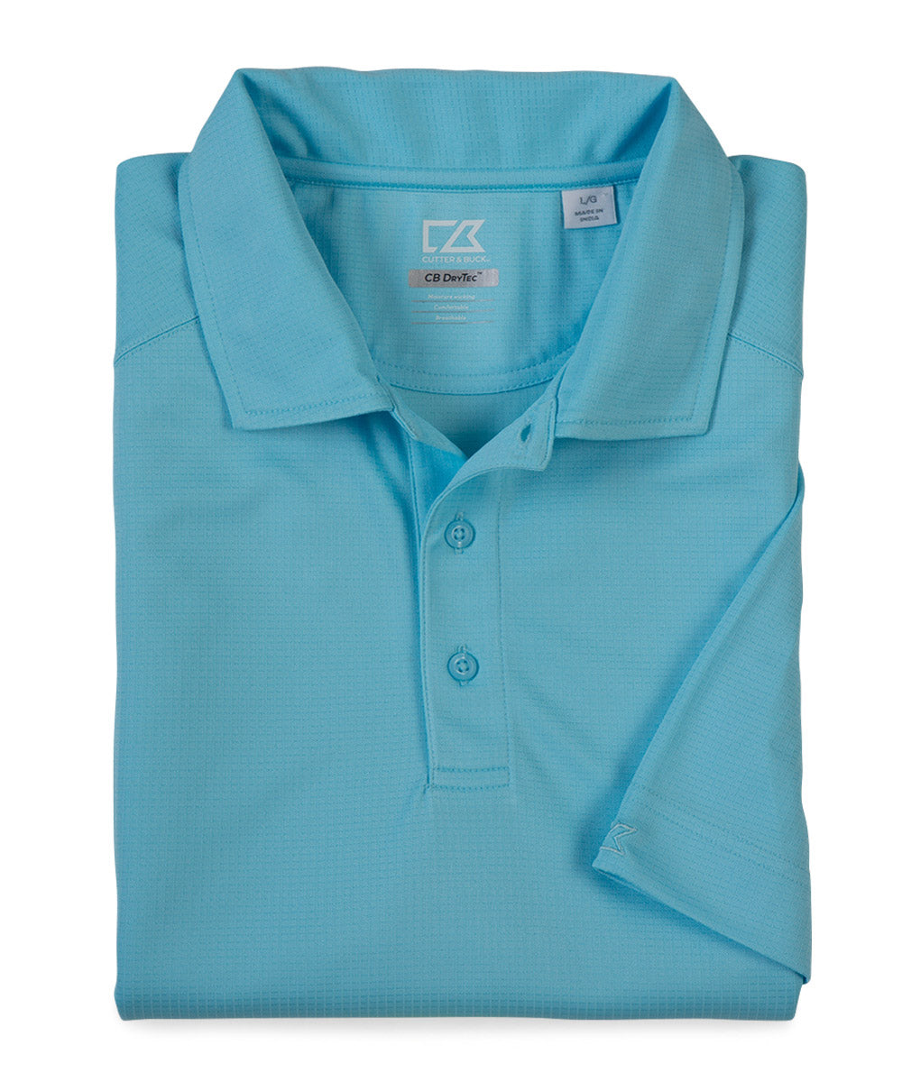 Cutter &amp; Buck Drytec Solid Jacquard Polo Shirt