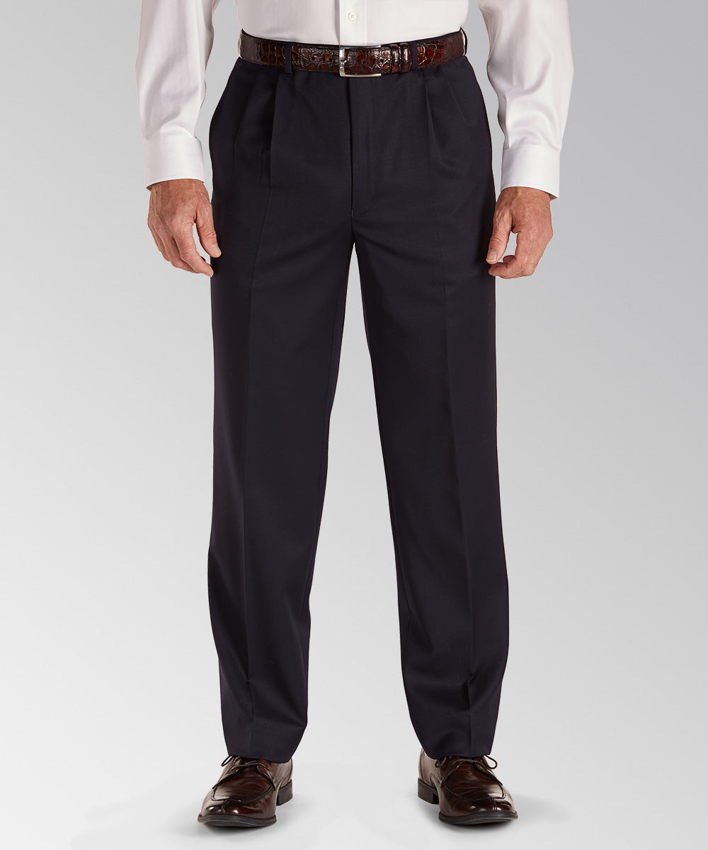 Lauren Ralph Lauren Pleated Wool Suit Slacks