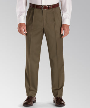 Pantaloni da abito in lana plissettata Lauren Ralph Lauren