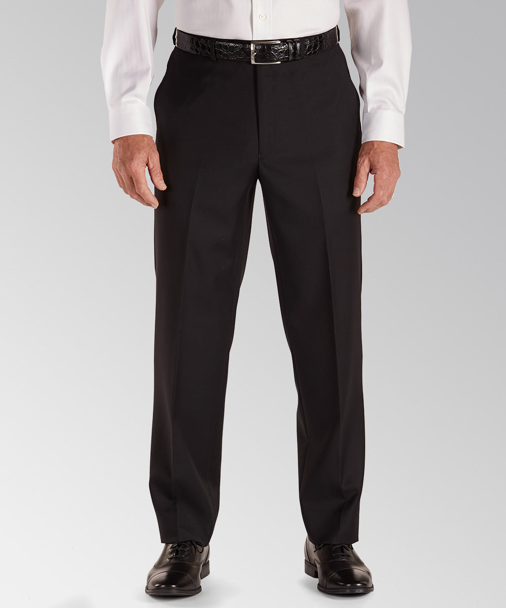 Pantaloni da abito in lana tinta unita Lauren Ralph Lauren, Men's Big & Tall