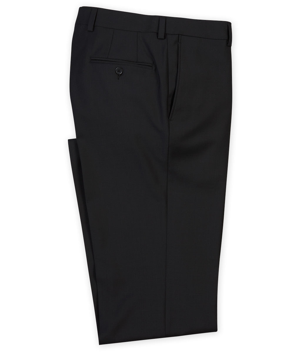 Riviera Flat Front Washable Stretch Dress Pants, Men's Big & Tall