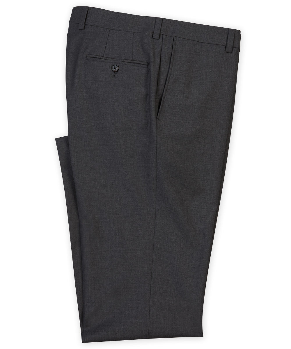 Riviera Flat Front Washable Stretch Dress Pants, Men's Big & Tall