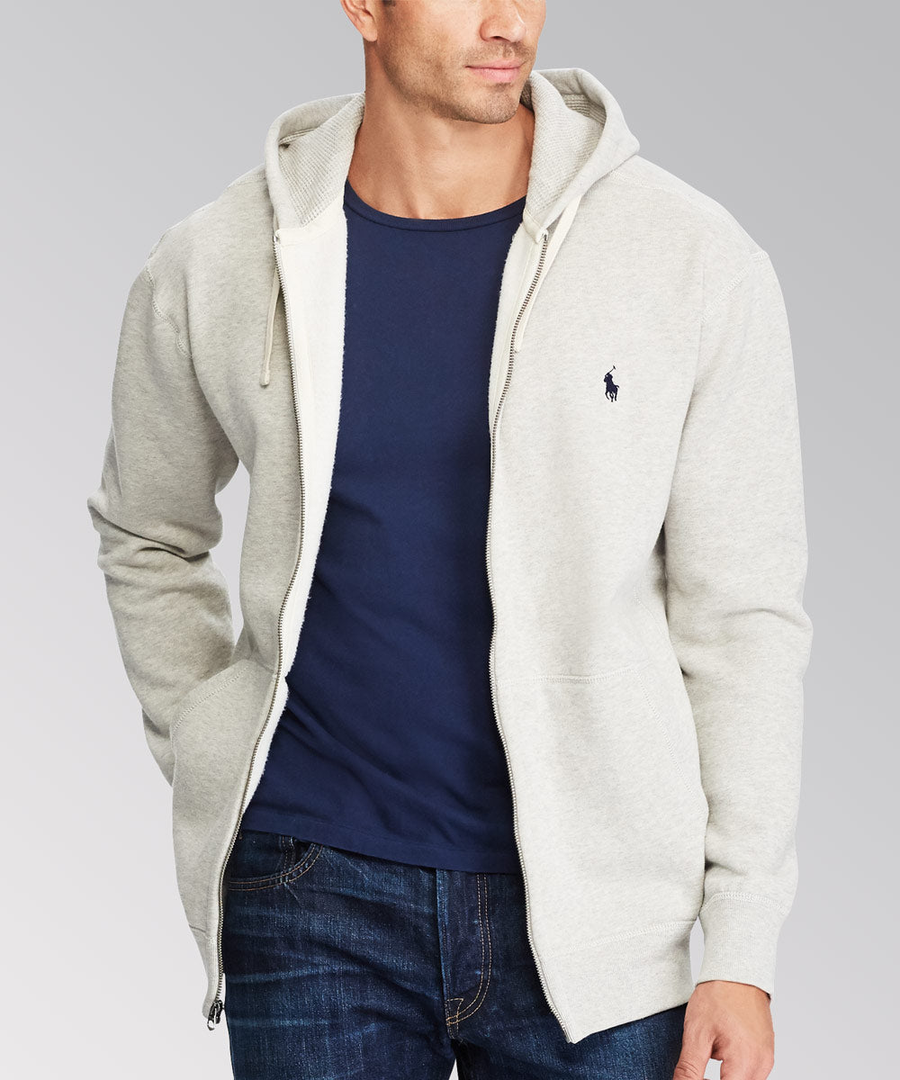 Polo Ralph Lauren Fleece Zip-Front Hoodie, Men's Big & Tall