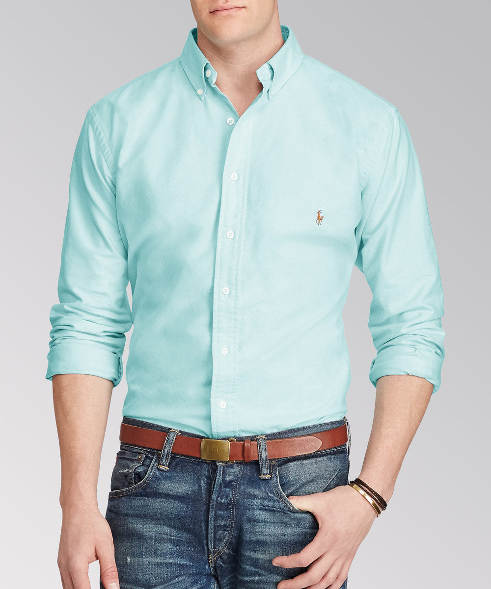 Polo Ralph Lauren Long-Sleeve Oxford Shirt, Men's Big & Tall