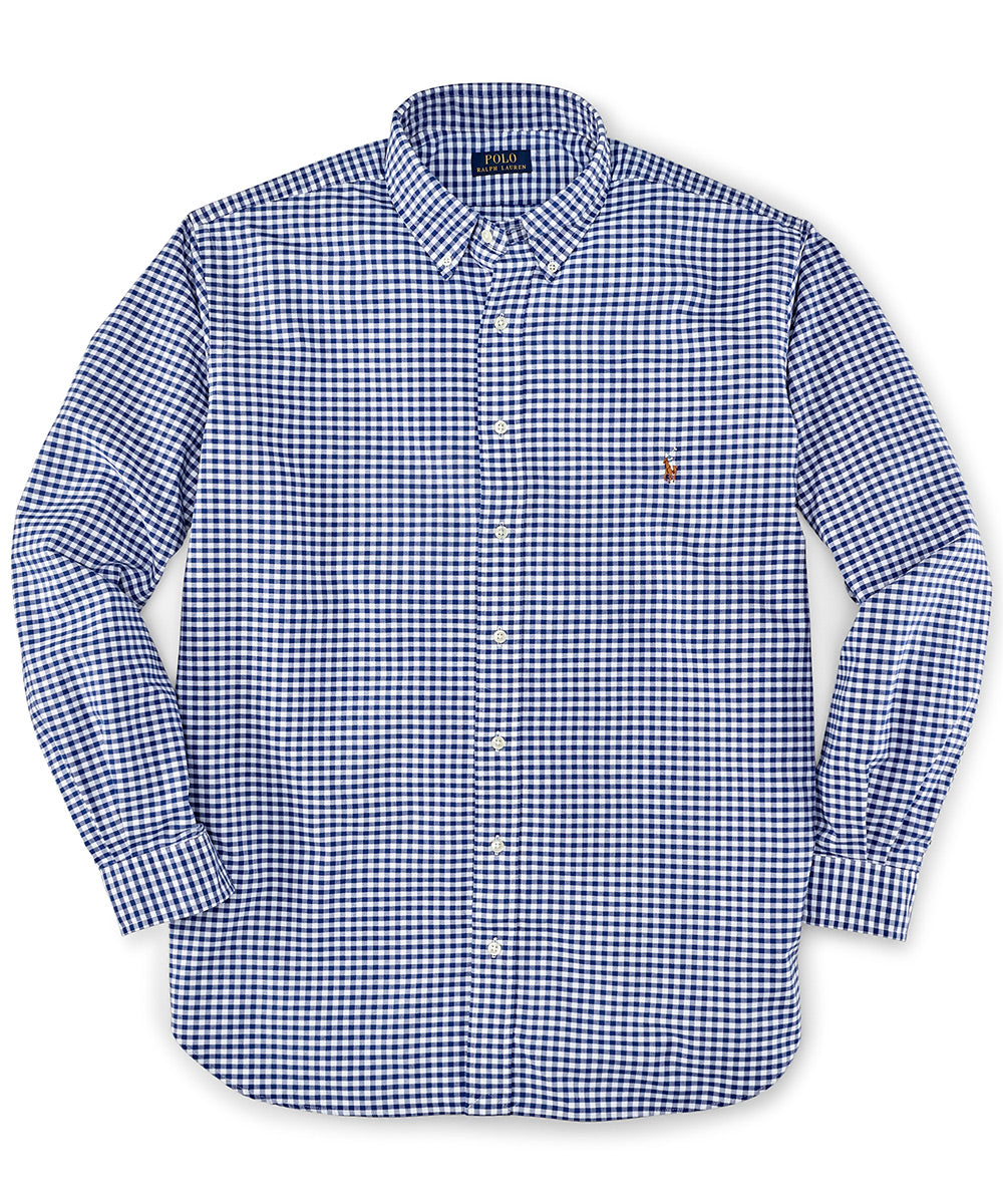 Camicia Oxford a maniche lunghe Polo Ralph Lauren, Men's Big & Tall