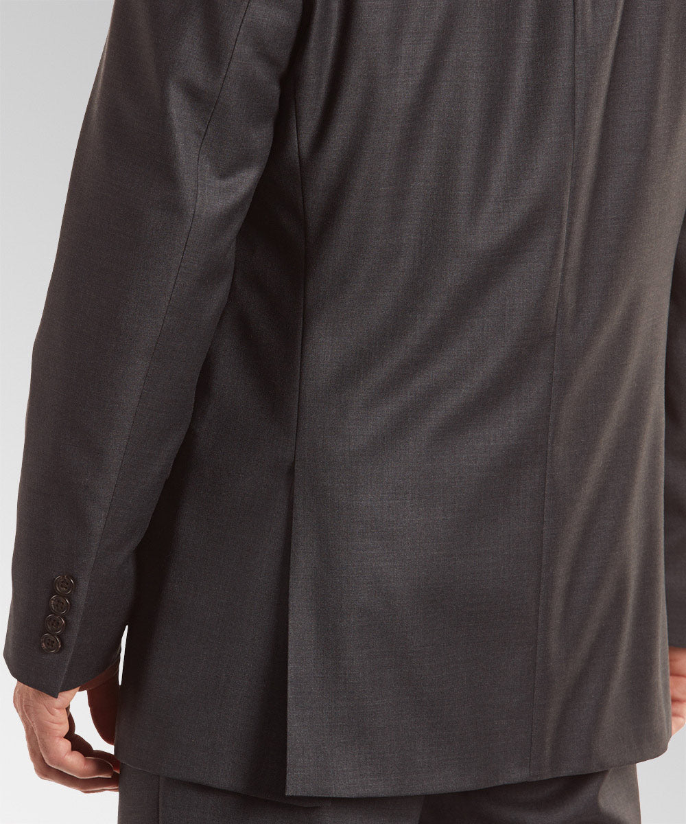 Giacca da abito Lauren Ralph Lauren in lana elasticizzata naturale con spacchetti laterali, Men's Big & Tall