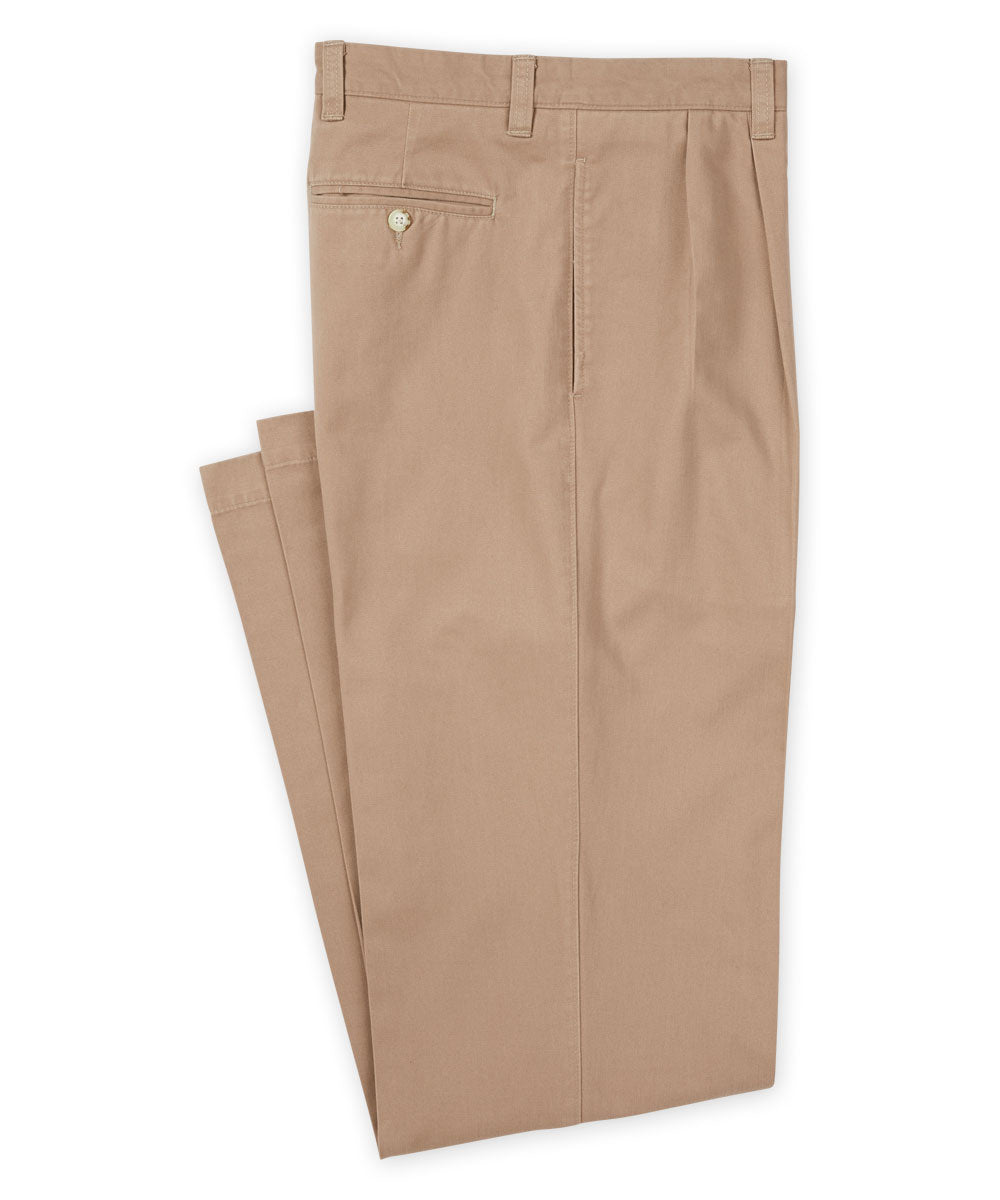 Westport 1989 Pleated Stonewash Twill Chino Pants