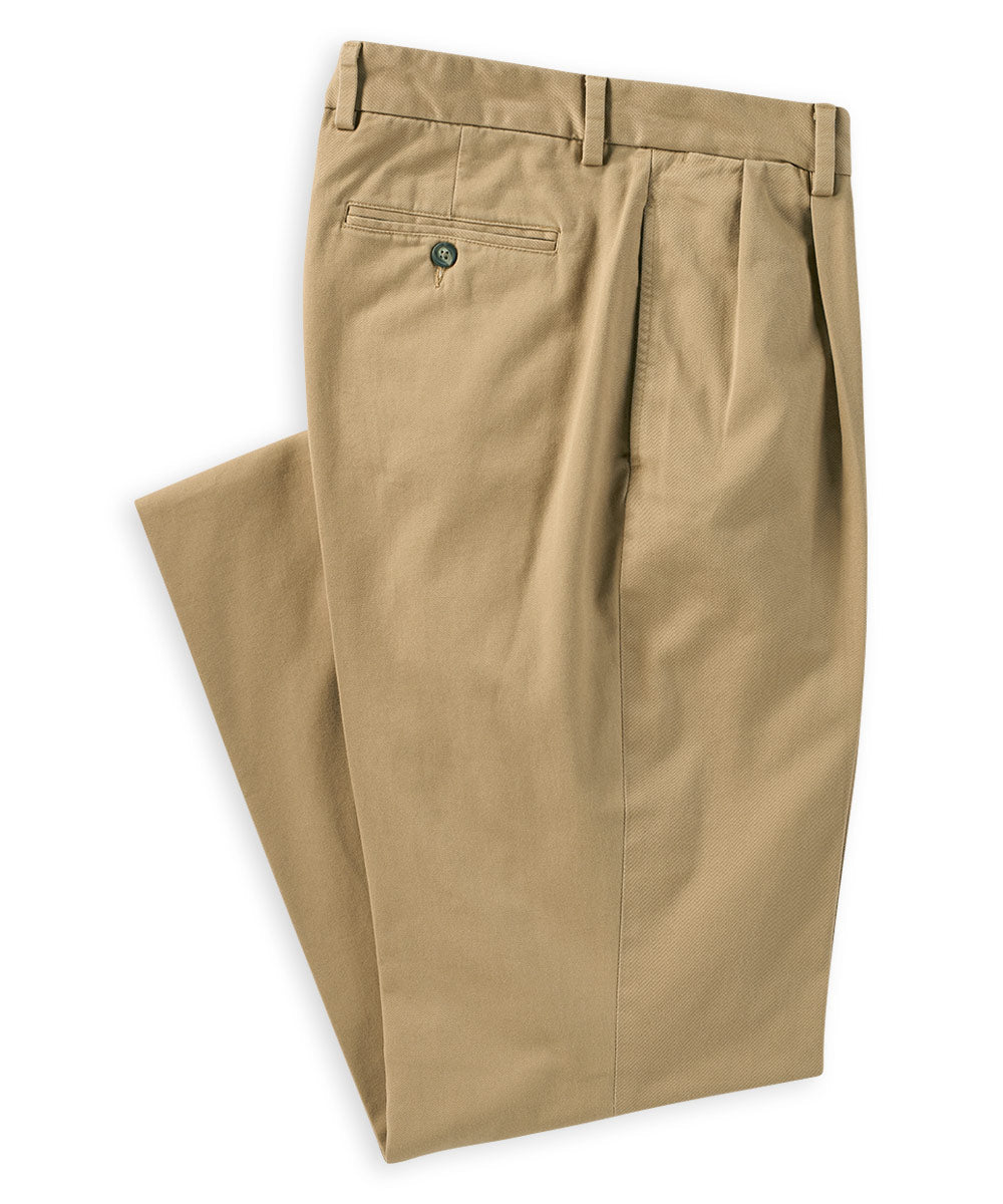 Westport 1989 Pleated Stonewash Twill Chino Pants