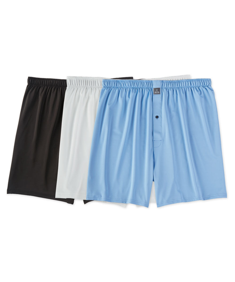 Boxer in jersey elasticizzato tinta unita Peter Millar, Men's Big & Tall