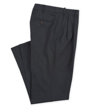 Pantaloni eleganti in gabardine di lana plissettata Westport 1989