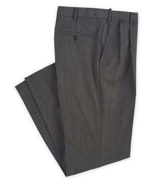 Pantaloni eleganti in gabardine di lana plissettata Westport 1989