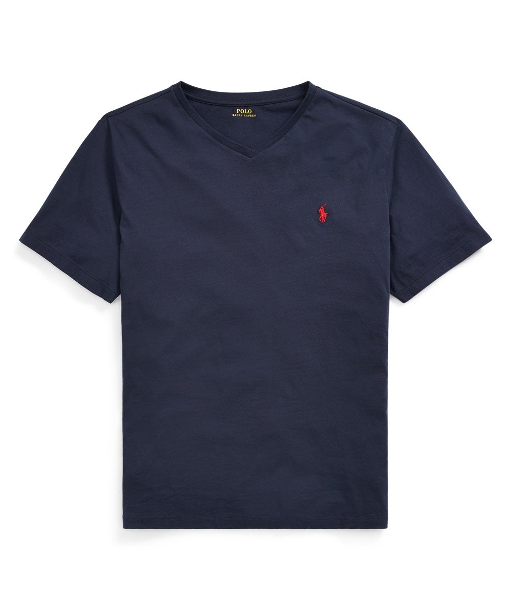 Maglietta Polo Ralph Lauren a maniche corte con scollo a V, Men's Big & Tall