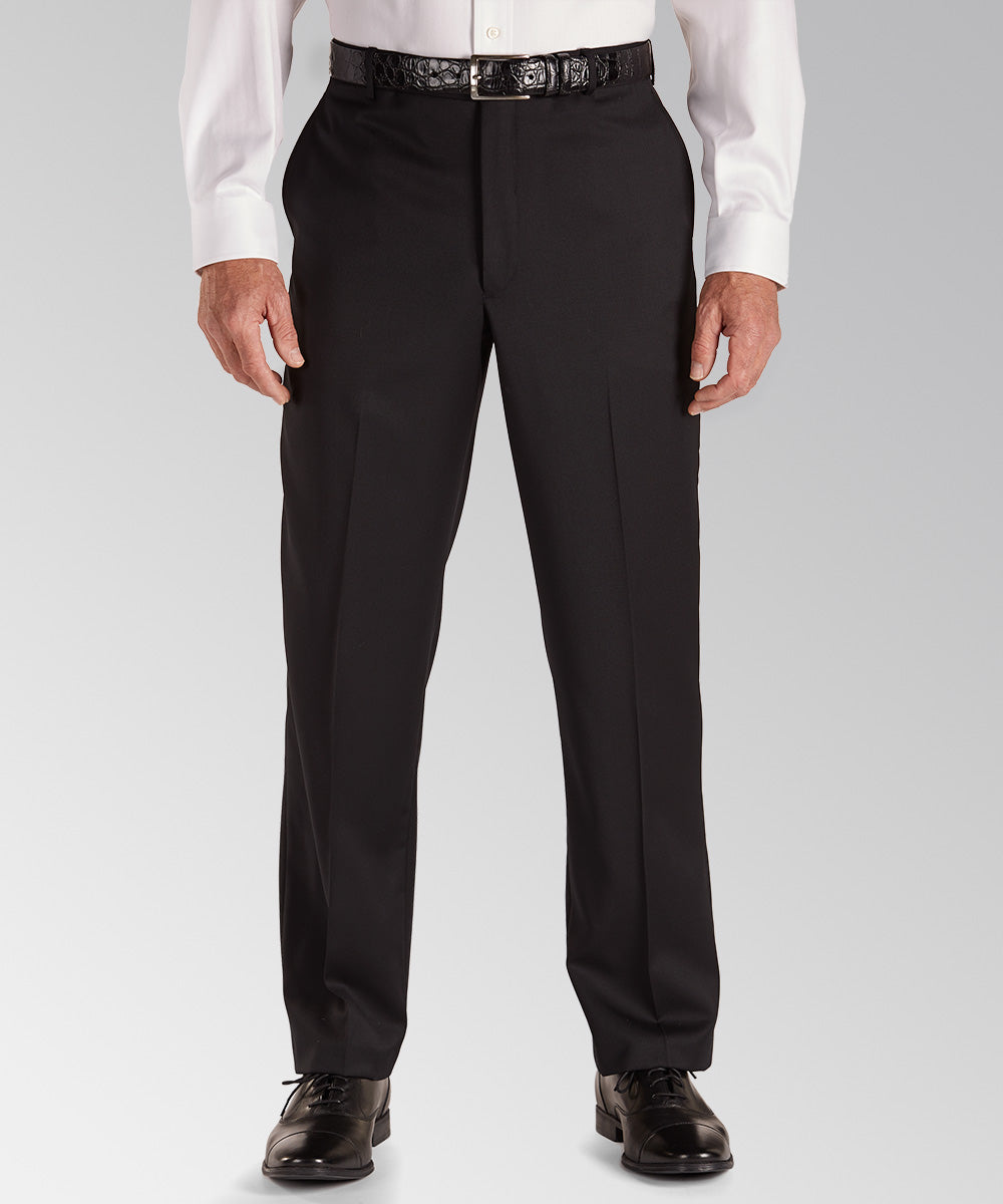 Westport 1989 Hi-Tech Performance Suit Separates Flat-Front Pants