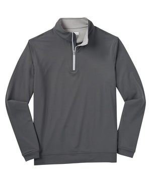 Pullover con zip a un quarto in spugna elasticizzata di Peter Millar Perth