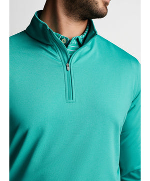 Peter Millar Perth Stretch Loop Terry Quarter-Zip Pullover