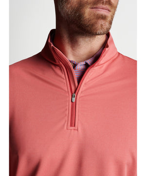 Peter Millar Perth Stretch Loop Terry Quarter-Zip Pullover