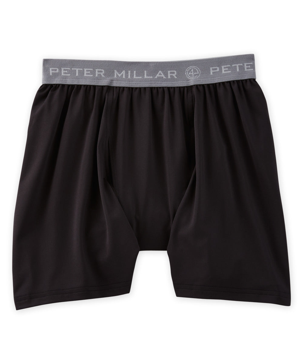Peter Millar Solid Stretch Jersey Boxer Brief - Westport Big & Tall