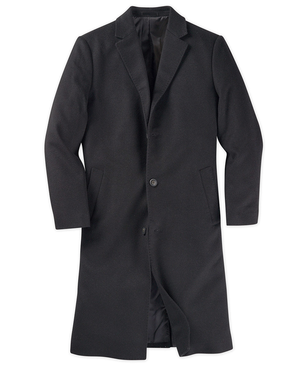 Hart Schaffner Marx Cashmere Top Coat, Men's Big & Tall