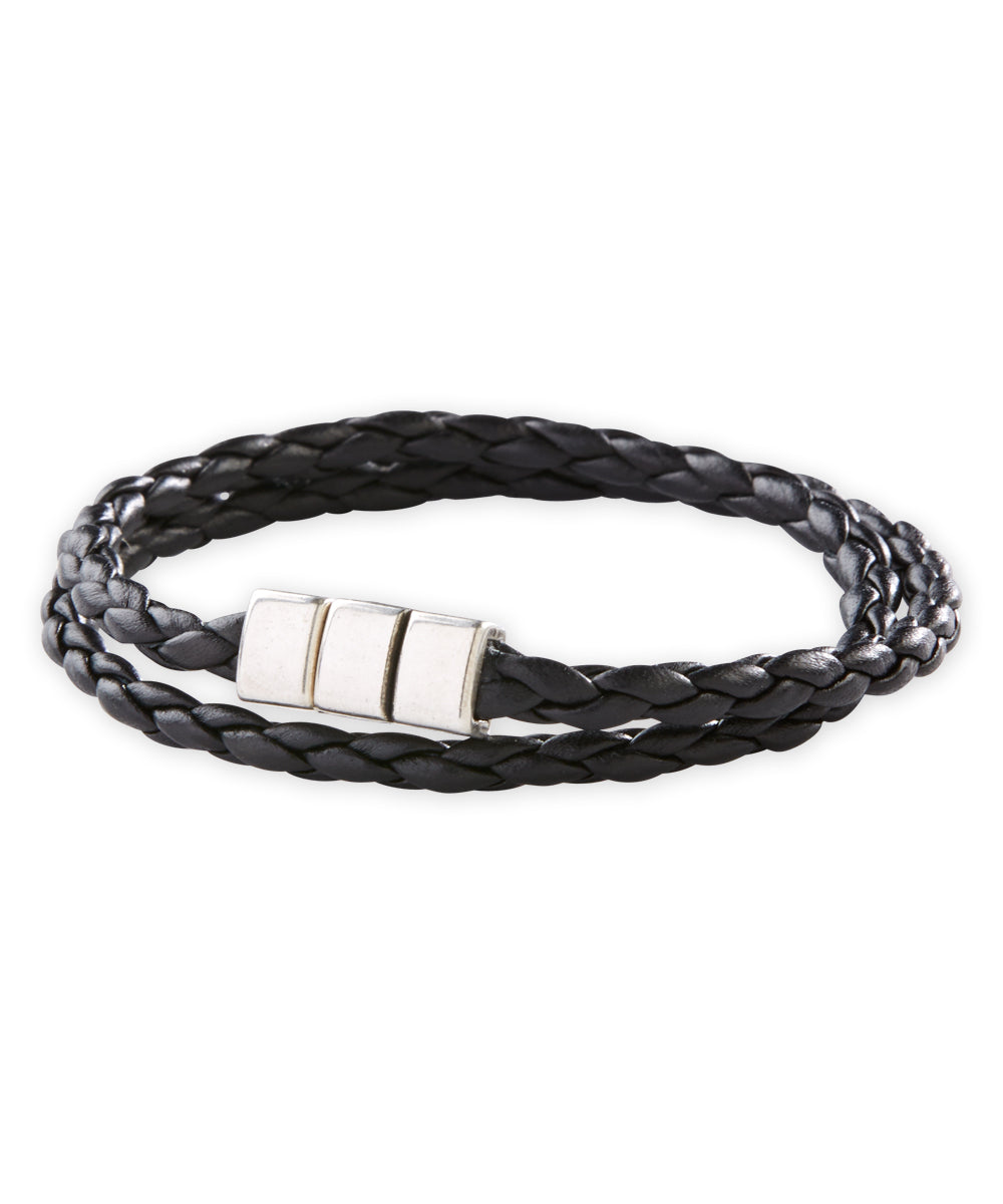 Torino Leather Bracelet, Men's Big & Tall