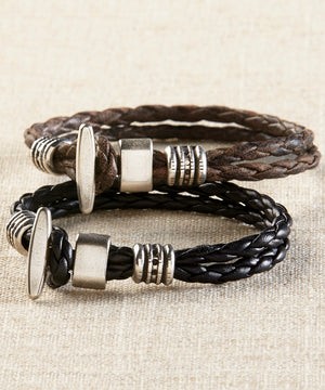 Torino Harness Leather Bracelet