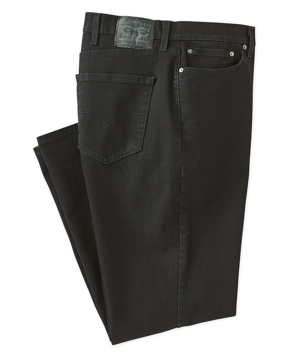Mens Black Levi Jeans