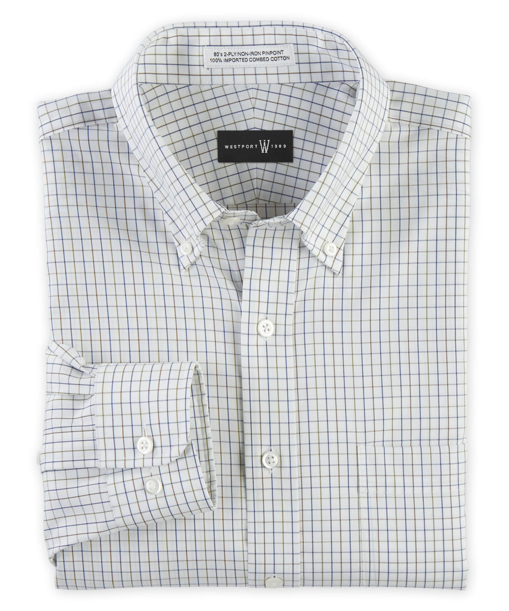 Westport 1989 Multi Tattersall Non-Iron Dress Shirt