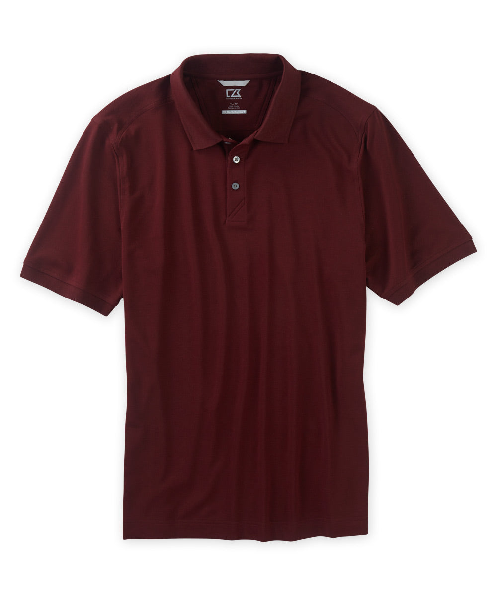 Cutter &amp; Buck Short Sleeve Drytec Cotton+ Advantage Stretch Polo Shirt
