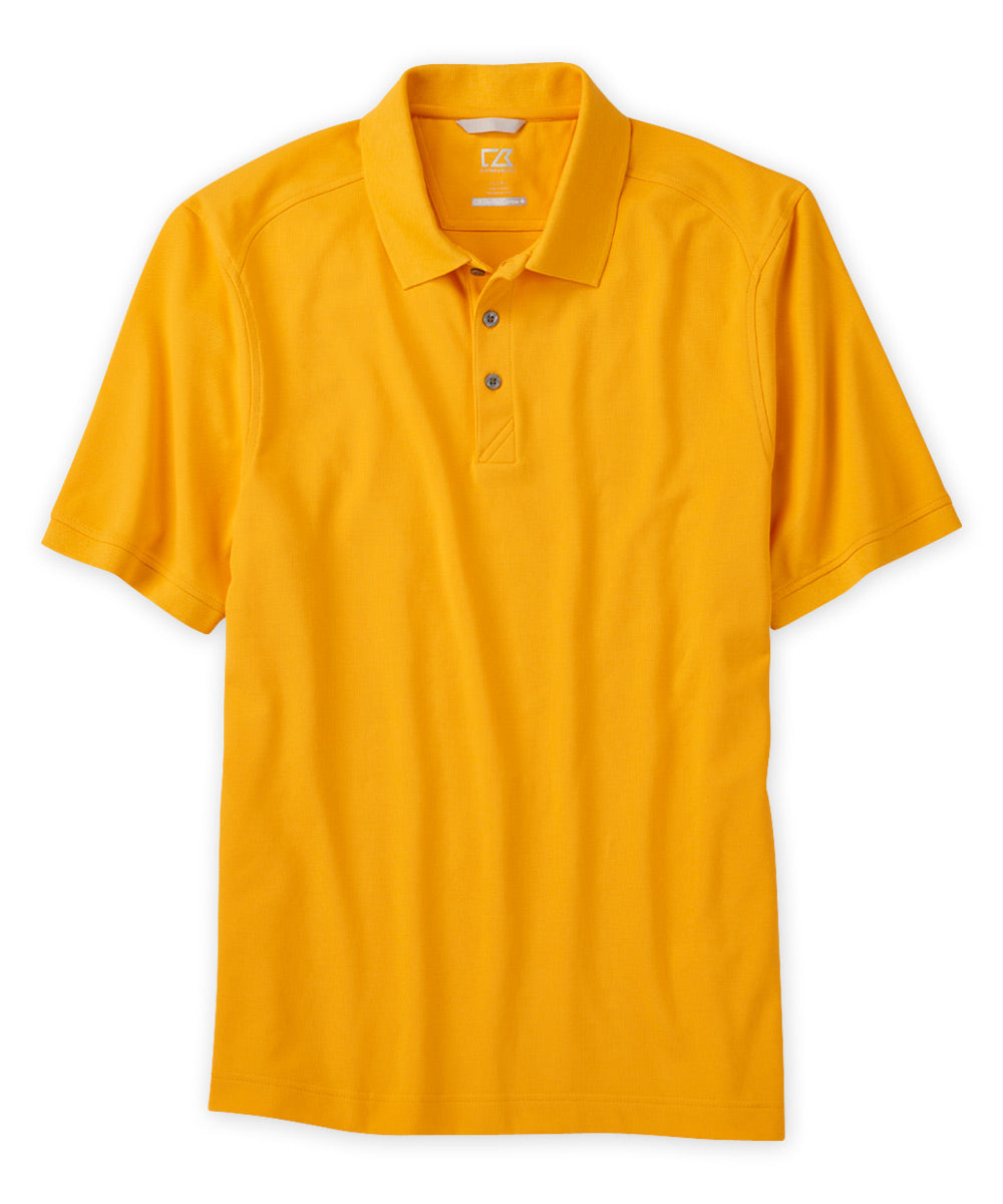 Cutter &amp; Buck Short Sleeve Drytec Cotton+ Advantage Stretch Polo Shirt