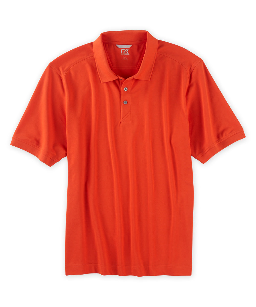 Cutter & Buck Short Sleeve Drytec Cotton+ Advantage Stretch Polo Shirt, Men's Big & Tall