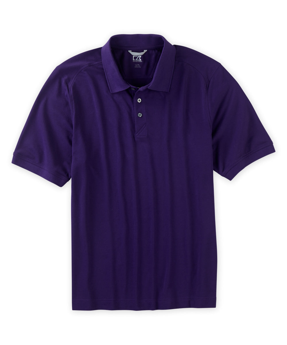 Cutter & Buck Short Sleeve Drytec Cotton+ Advantage Stretch Polo Shirt, Men's Big & Tall