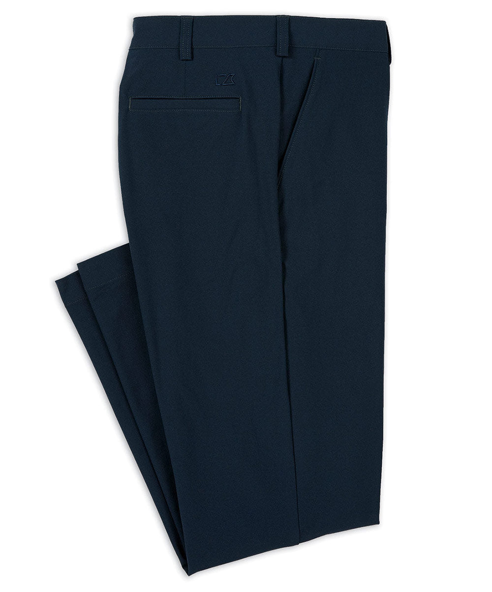 Cutter &amp; Buck Flat-Front Stretch Tech Pants