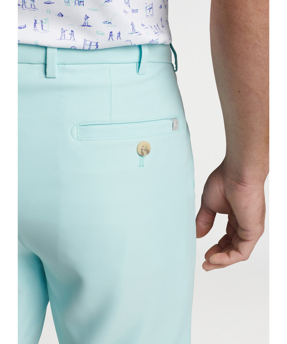 Peter Millar Salem High Drape Performance Shorts, Men's Big & Tall