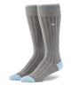 Peter Millar Solid Ribbed Cotton Socks