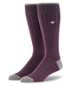 Peter Millar Solid Ribbed Cotton Socks