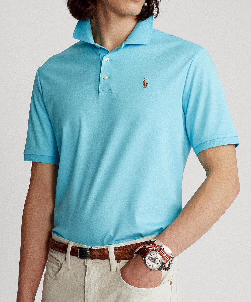 Polo Ralph Lauren Short Sleeve Classic Fit Soft  Touch Pima Cotton Polo Shirt