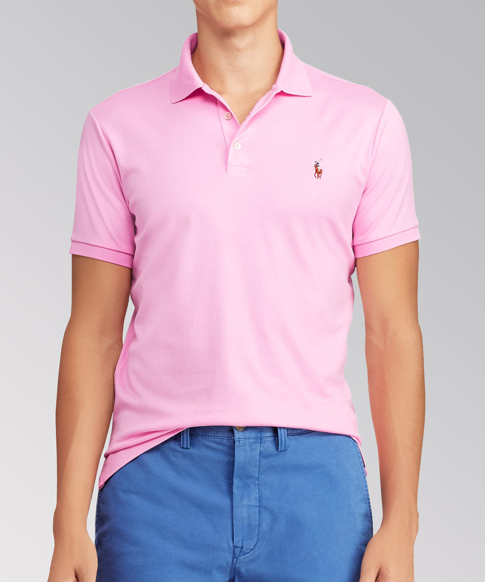Polo Ralph Lauren Short Sleeve Classic Fit Soft  Touch Pima Cotton Polo Shirt