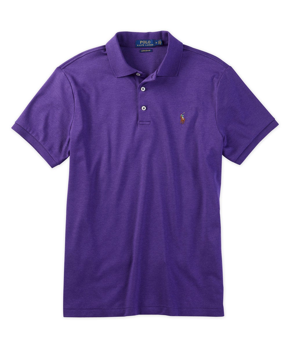 Polo Ralph Lauren Short Sleeve Classic Fit Soft Touch Pima Cotton Polo Shirt, Men's Big & Tall