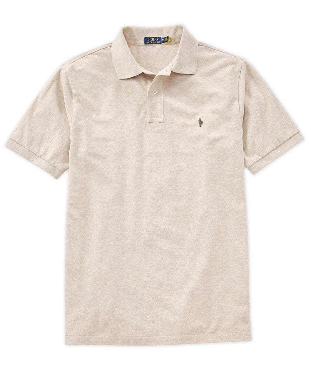 Polo Ralph Lauren classica manica corta in rete piqué, Men's Big & Tall