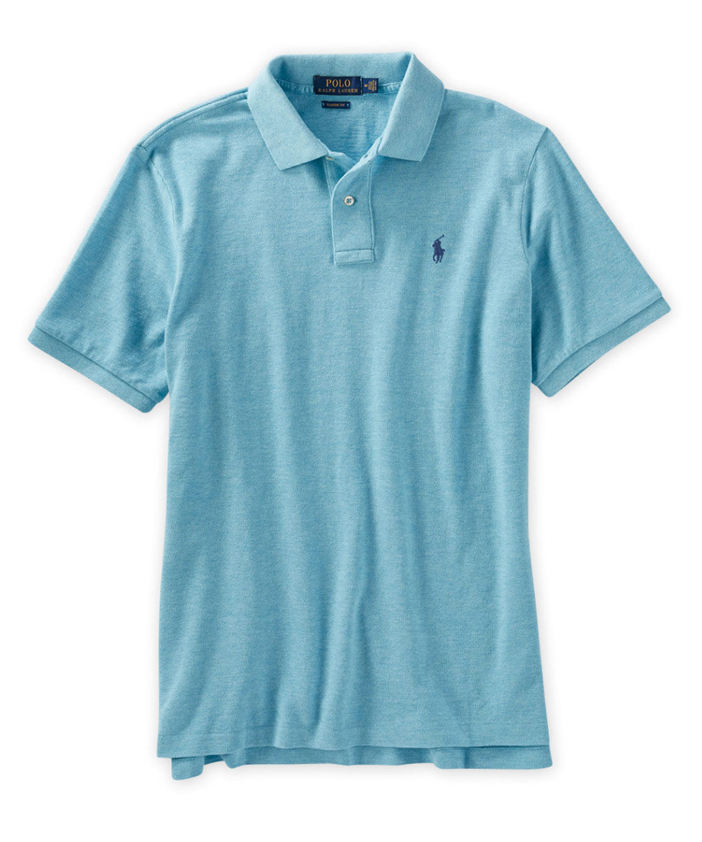 Polo Ralph Lauren Short Sleeve Classic Pique Mesh Polo Shirt, Men's Big & Tall