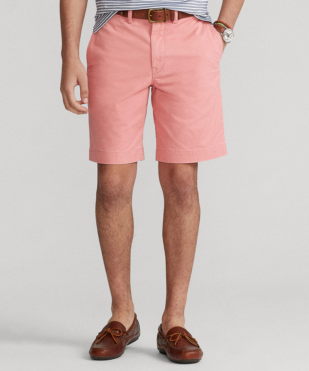 Polo Ralph Lauren Stretch Flat Front Chino Shorts, Big & Tall