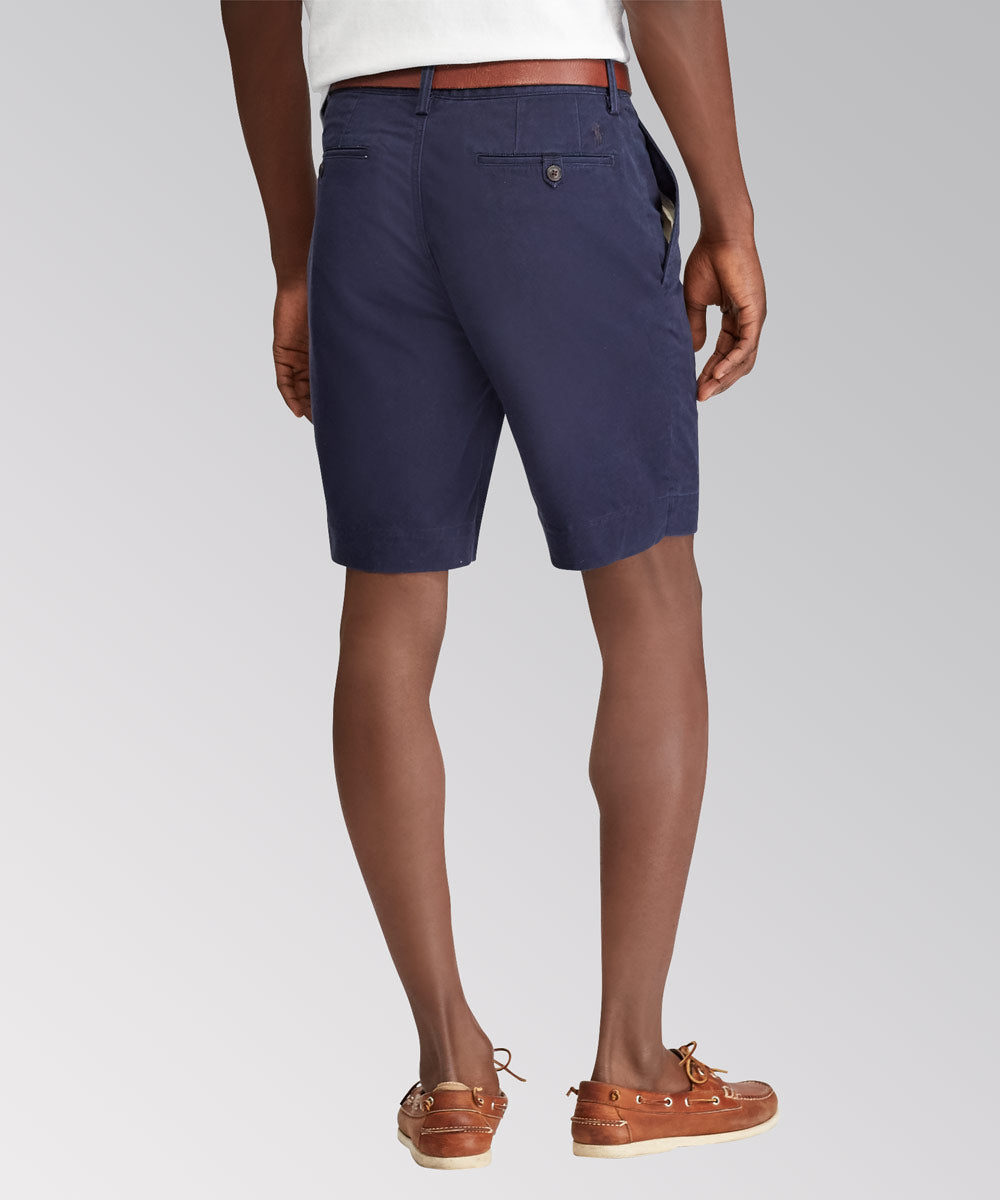 Pantaloncini chino piatti elasticizzati sul davanti Polo Ralph Lauren, Men's Big & Tall