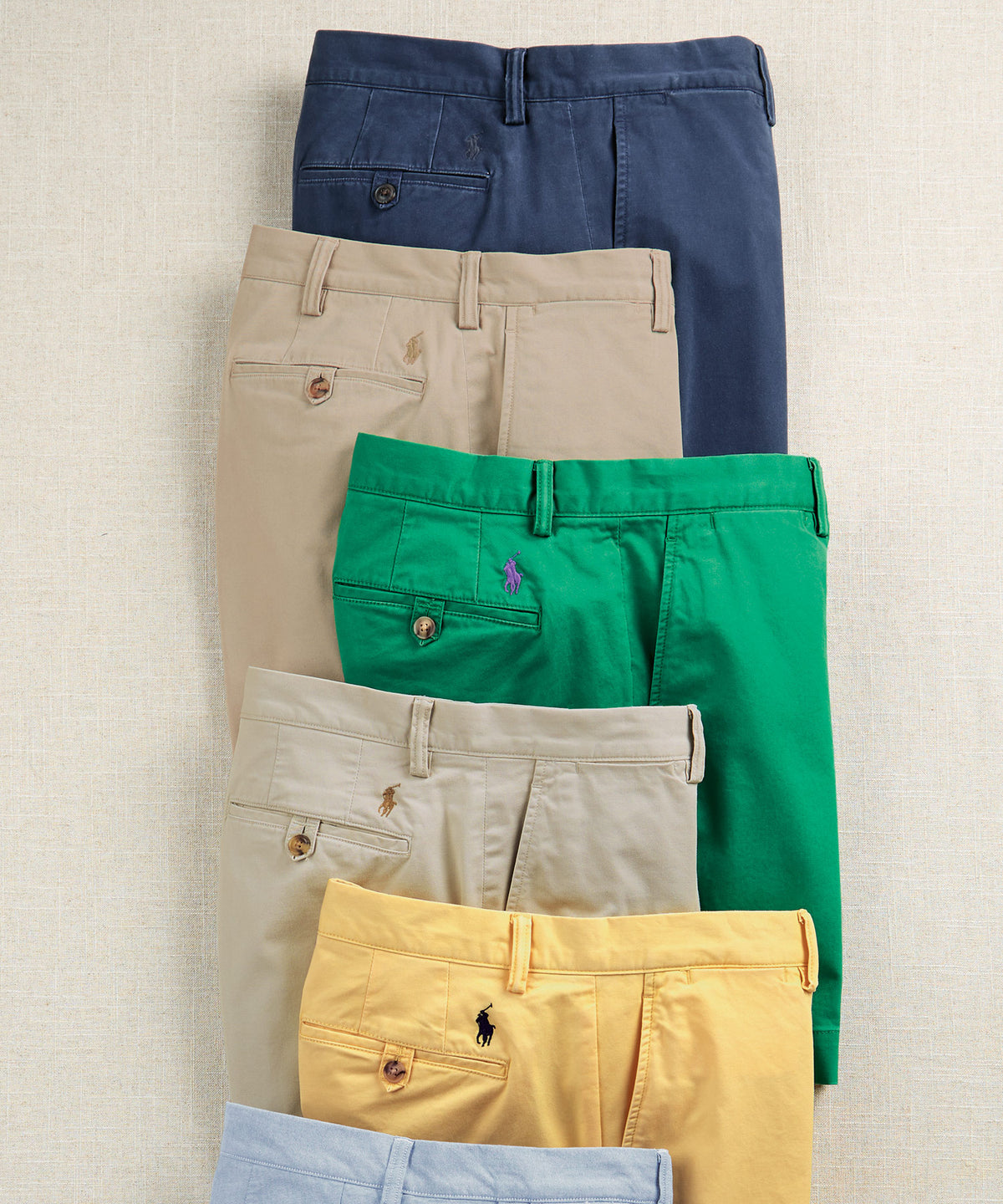 Polo Ralph Lauren - Short chino stretch à devant plat, Men's Big & Tall