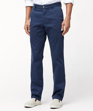 Tommy Bahama Stretch Flat-Front Sateen Chino Pants