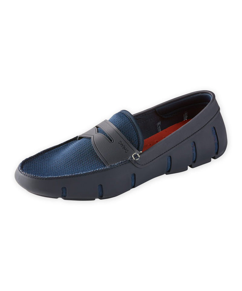 Mens Swims Navy Blue Slip-On Penny Loafers Water Shoes Size 7 M GUC‎ Mens Swims Navy Blue Mesh Slip-On Casual Penny Loafers Water  main image 2