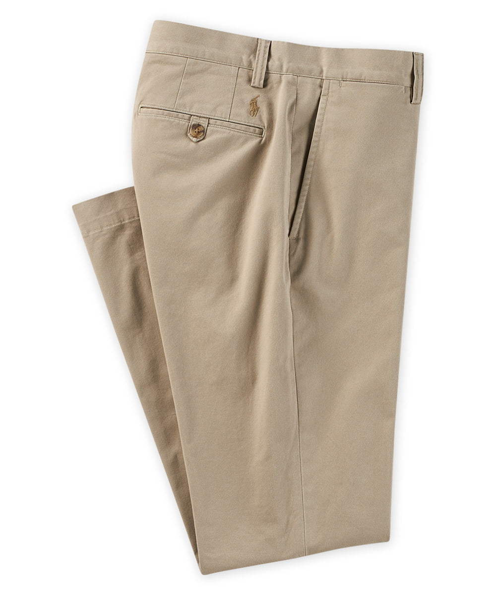 Khaki Pants Ralph Chinos Polo Ralph Lauren Stretch Flat Front