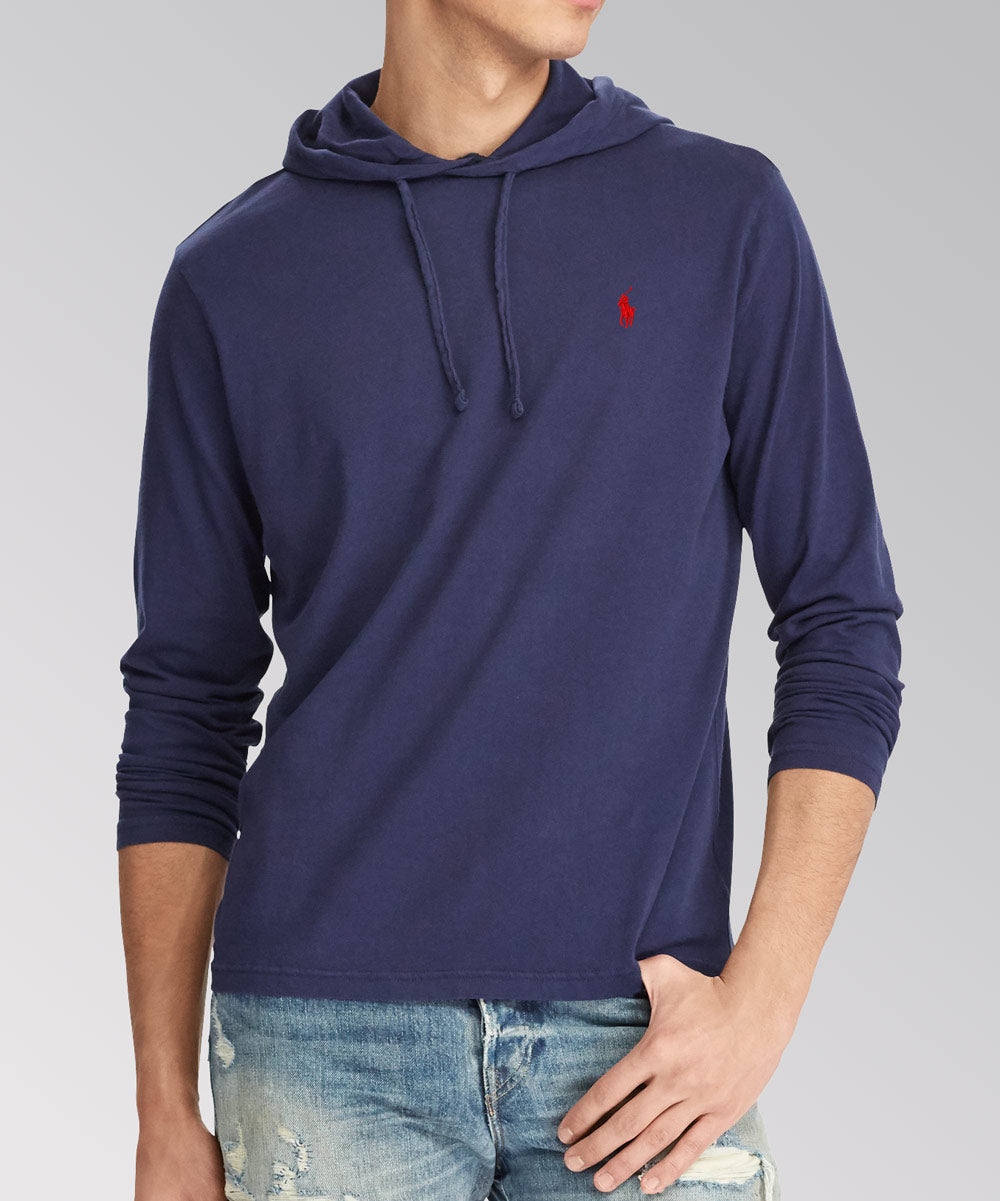 Polo Ralph Lauren Solid Hooded Tee Shirt, Men's Big & Tall