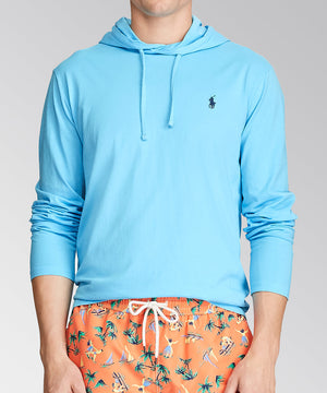 Polo Ralph Lauren Solid Hooded Tee Shirt