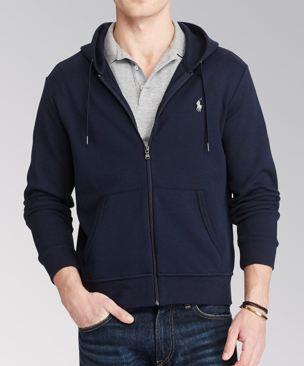 Polo Ralph Lauren Double-Knit Full-Zip Hoodie - Westport Big & Tall